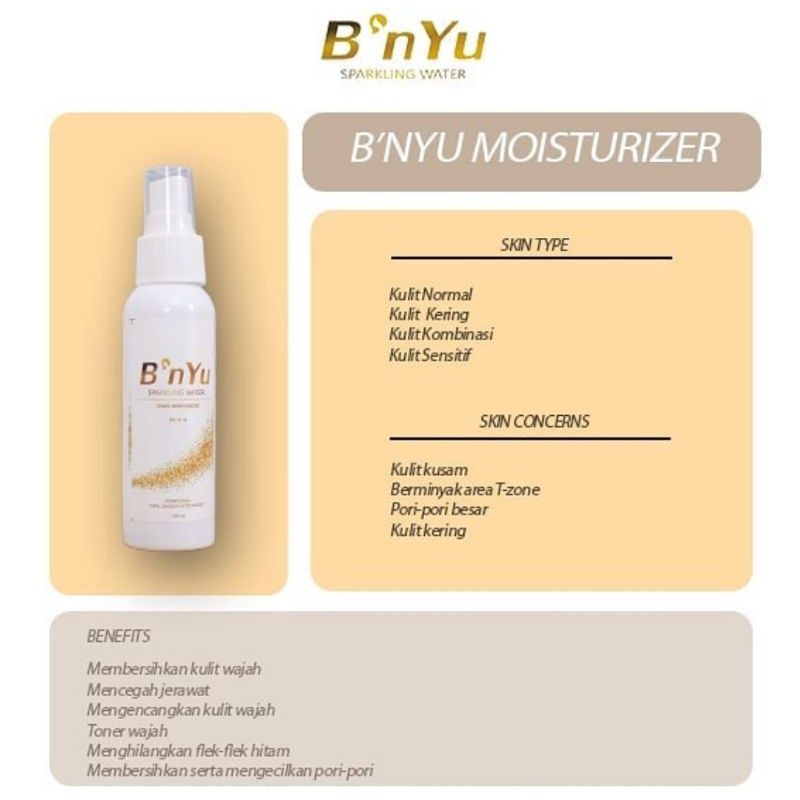 BNYU SPARKLING PUTIH TONER MOISTURIZER