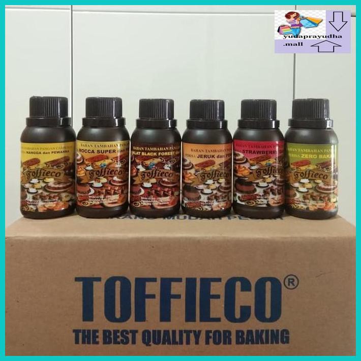 

54Etr7U- Toffieco Pasta Perisa Stroberi Black Forest Zero Bakar Mocca Mangga - Melon 9Uhhjt7-