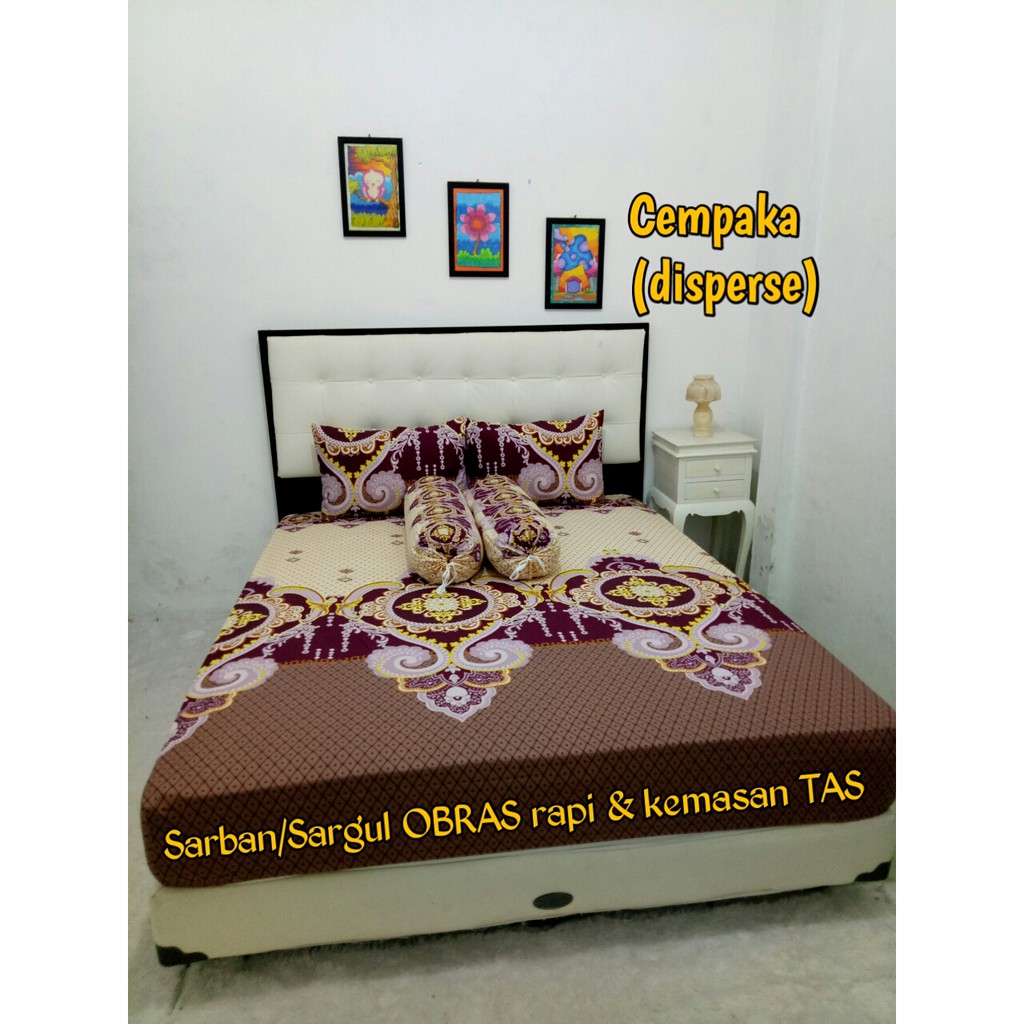 Sprei Batik Sprei Motif Batik Solo Sprei Batik Murah Uk 160x200 Uk 180x200 Uk 200x200 Shopee Indonesia