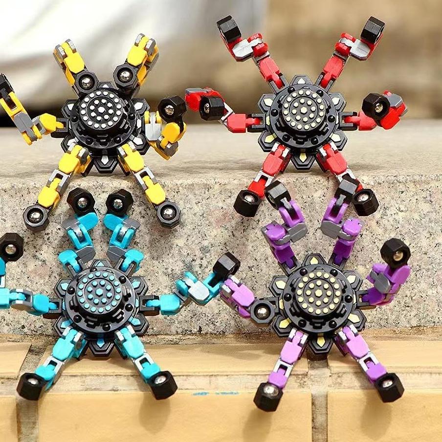 Serbuuuu.. Mainan Gangsing Spiner Kreatif Terbaru NEW Fingertip Mechanical Spinner Gyro Tua Muda Ana