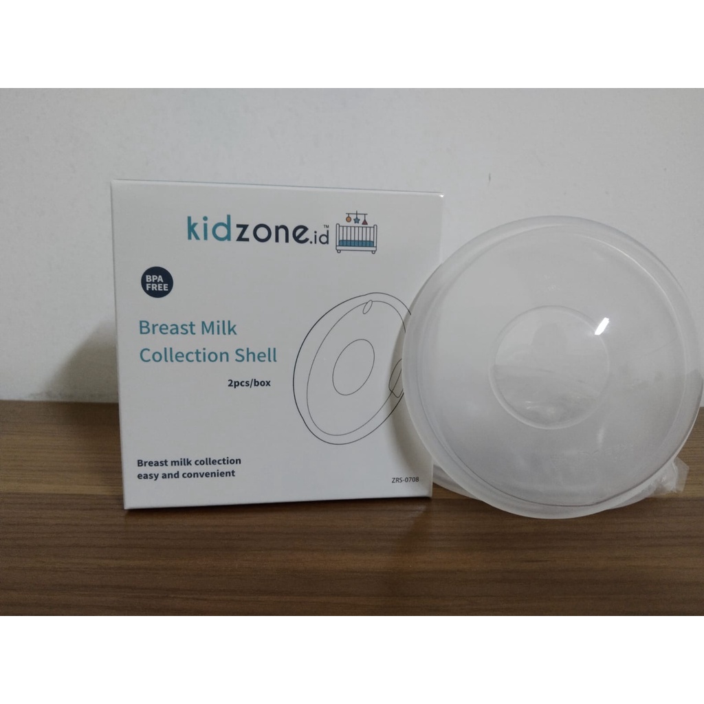 Wadah Penampung Asi Silikon isi 2PCS / BreastPad Silikon / Breast Milk Collector Kidzone