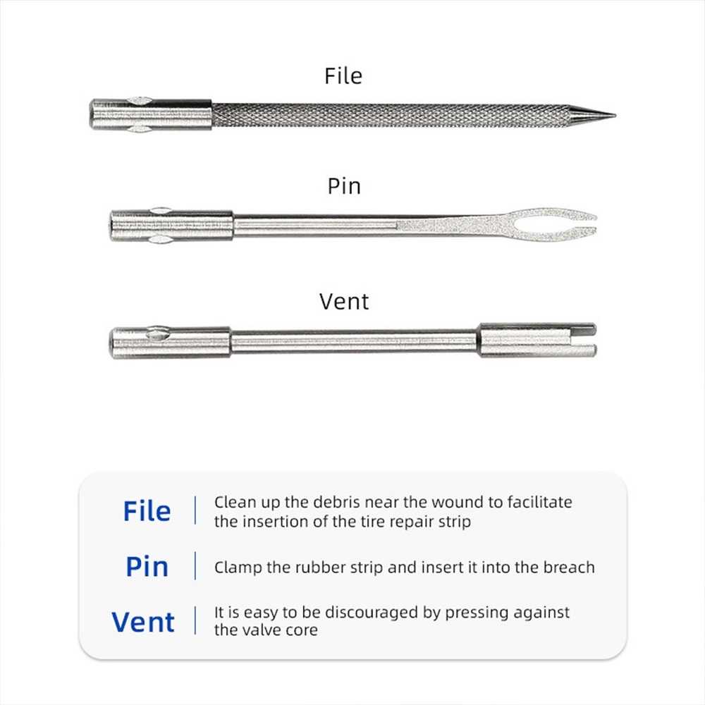 ZTTO Peralatan Tambal Ban Sepeda Motor Tire Repair Tool CB9901