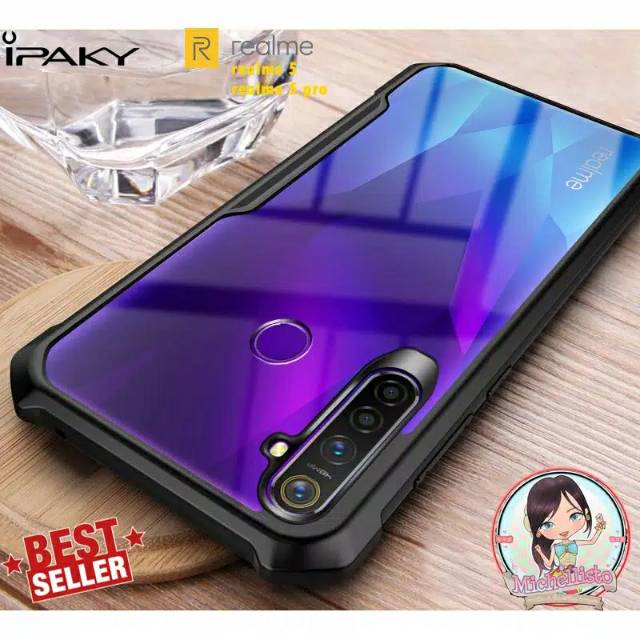 Case Realme 5 Real me 5S 5i 5 Pro C3 Backcase original ipaxy bumper