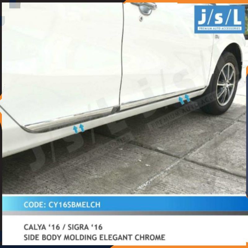 Promo List body Calya Sigra chrome elegant jsl list pintu samping Calya sigra