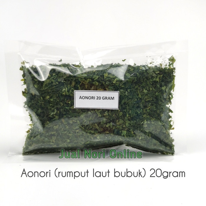 

uuttudd Murah Aonori @20G Share Size, Nori Bubuk, Ao Nori, Takoyaki Fsfs201