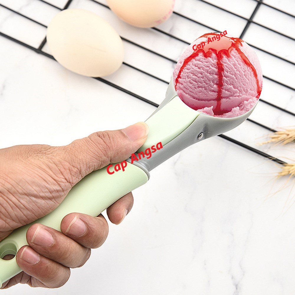 SENDOK ES KRIM ADONAN KUE BUAH CETAK BAKSO ICE CREAM SCOOP SEKOP FROZEN YOGURT SPOON DIAMETER 5cm