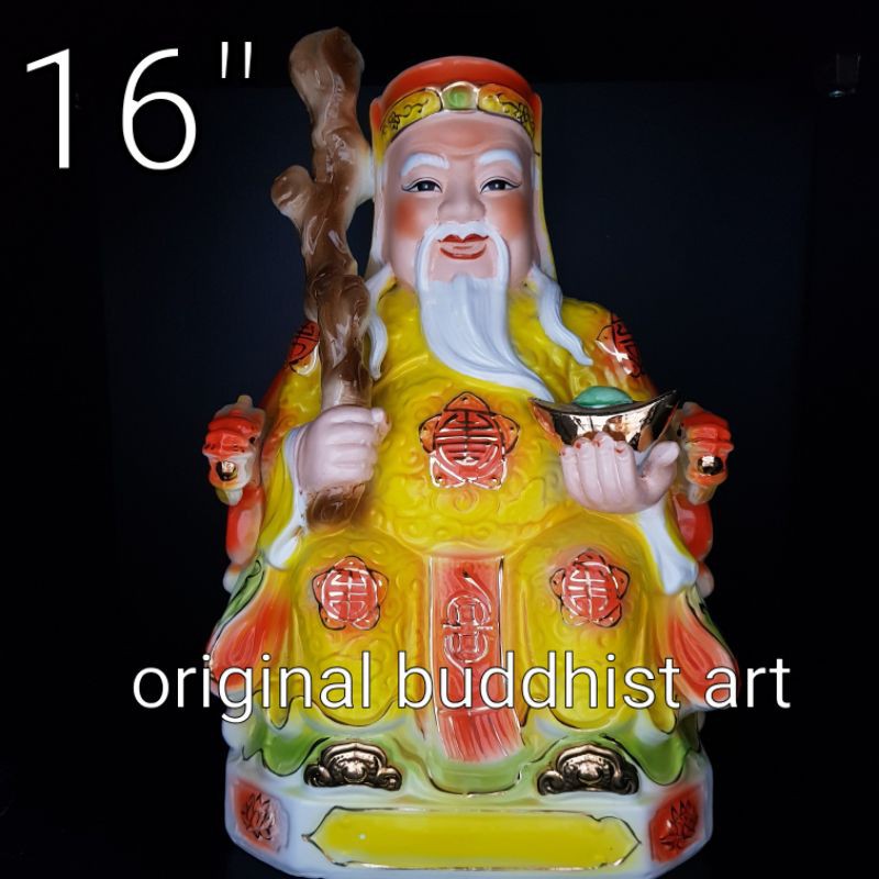 patung dewa bumi tutikong 16 inch keramik