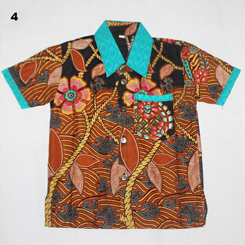 Kemeja Batik- Hem Batik Anak Motif Krisna