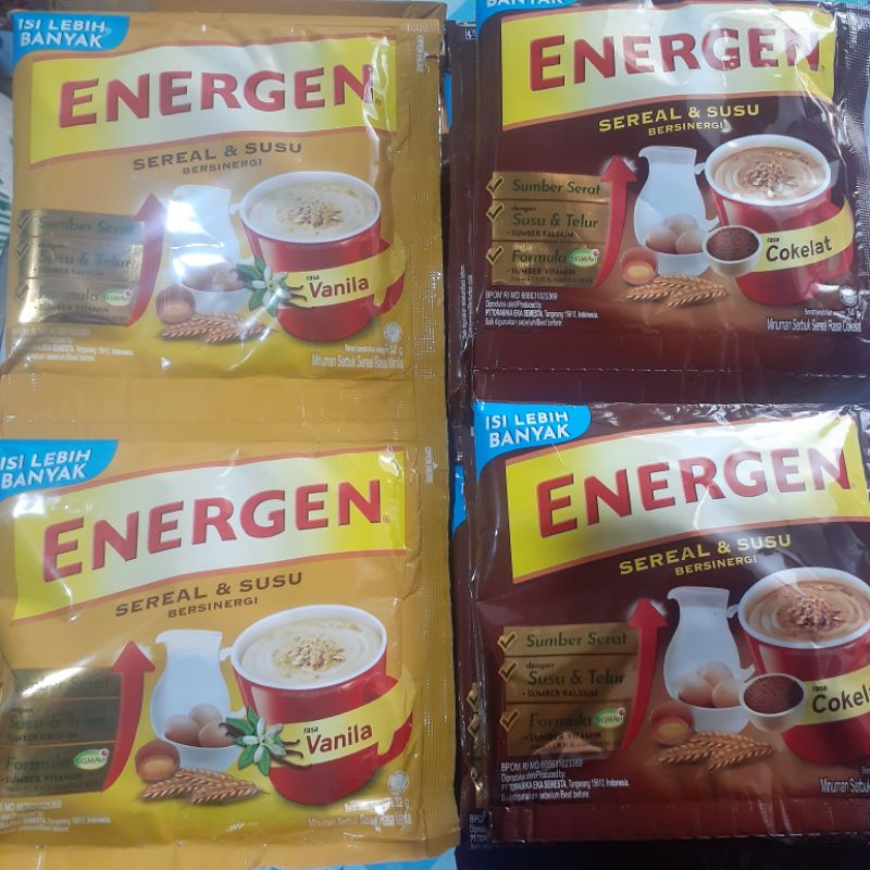 

Sereal Energen Kemasan Baru Saset Renteng isi 32grmx10pcs