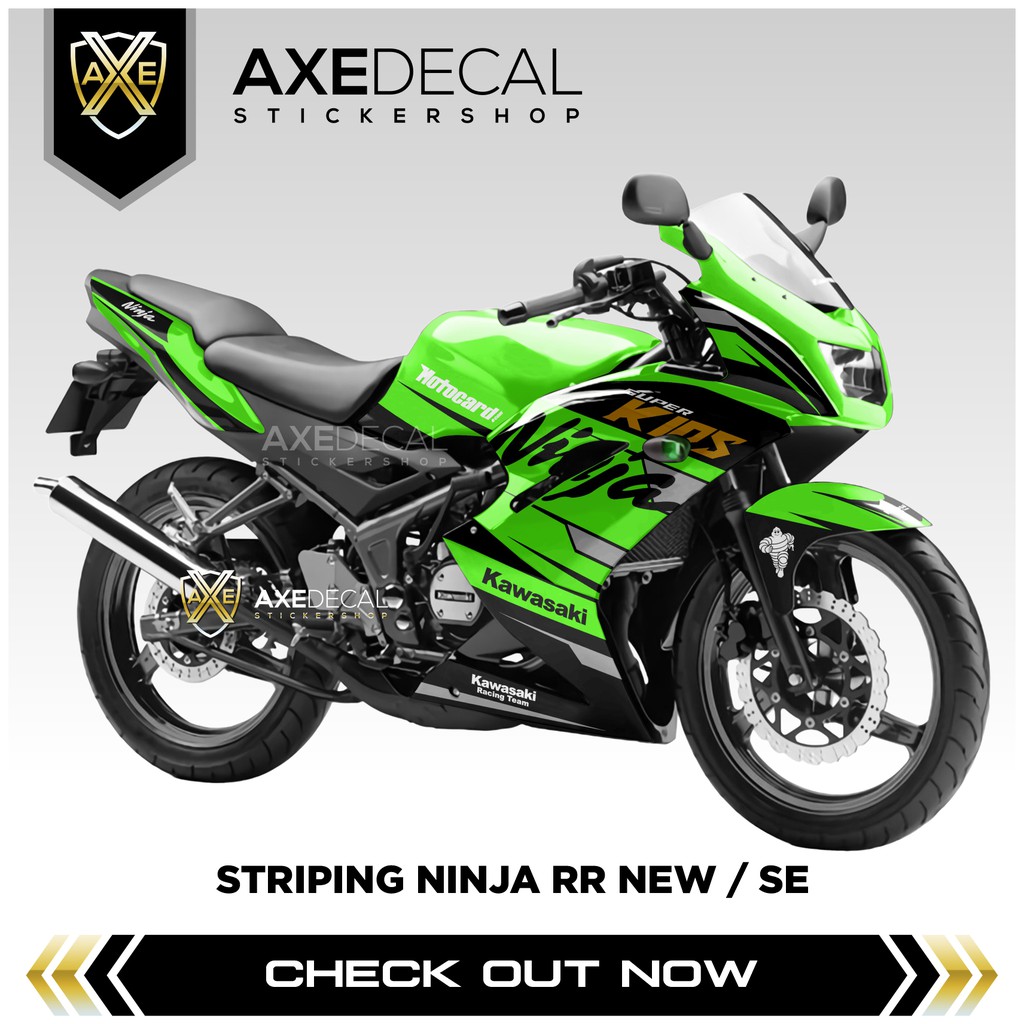 Jual Stiker Ninja RR New / Ninja SE Striping List Variasi Kawasaki