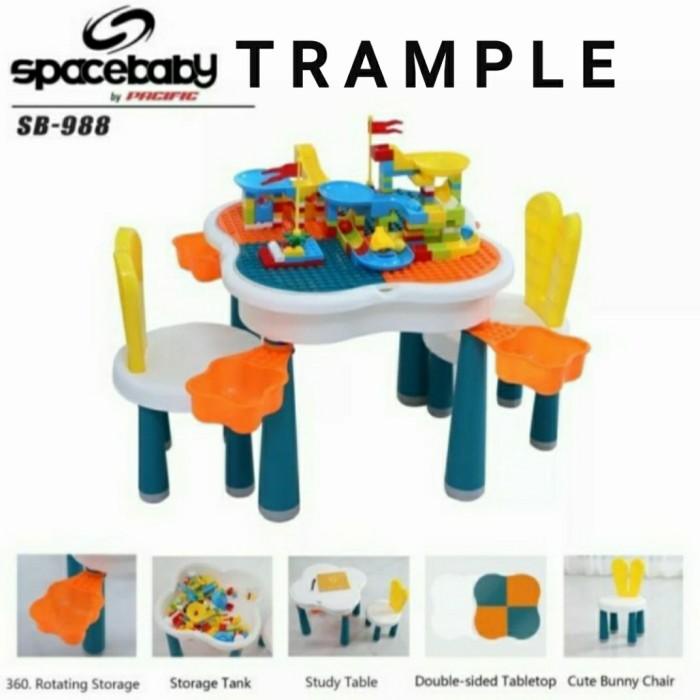 Toys | Multifunctional Table Spacebaby 6 In 1 Sb 988 Free Lego