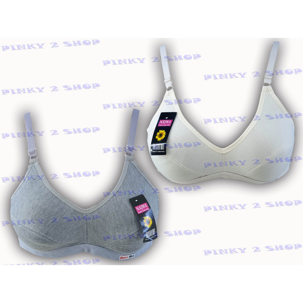 SPORT BRA BH BRA REMAJA MURAH NON KAWAT NON BUSA SIZE 34-42