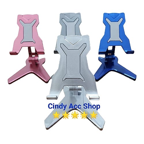 Holder Lipat Folding Dekstop Mobile Phone Holder Stand Universal HD43