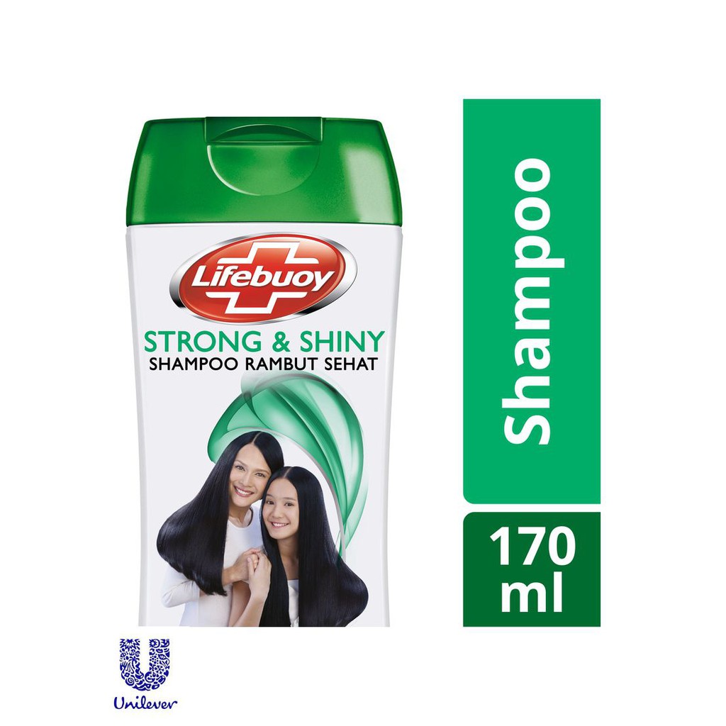 Lifebuoy Shampoo Strong & Shiny 170ml