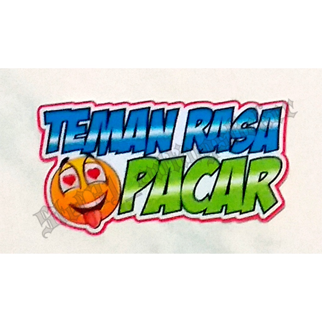 

Stiker printing teman rasa pacar