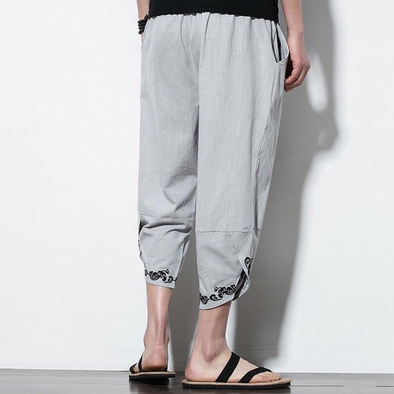 CELANA HAREM LINEN IMPORT PRIA JEPANG BAGGY HIP HOP BIG OVER SIZE M-XXXXXL 5XL RU2