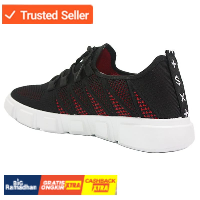 SNEAKERS COWOK HITAM BIRU MISTY  Dr. Kevin Sepatu Sport Pria Men Sneakers 13390 - (2 Color