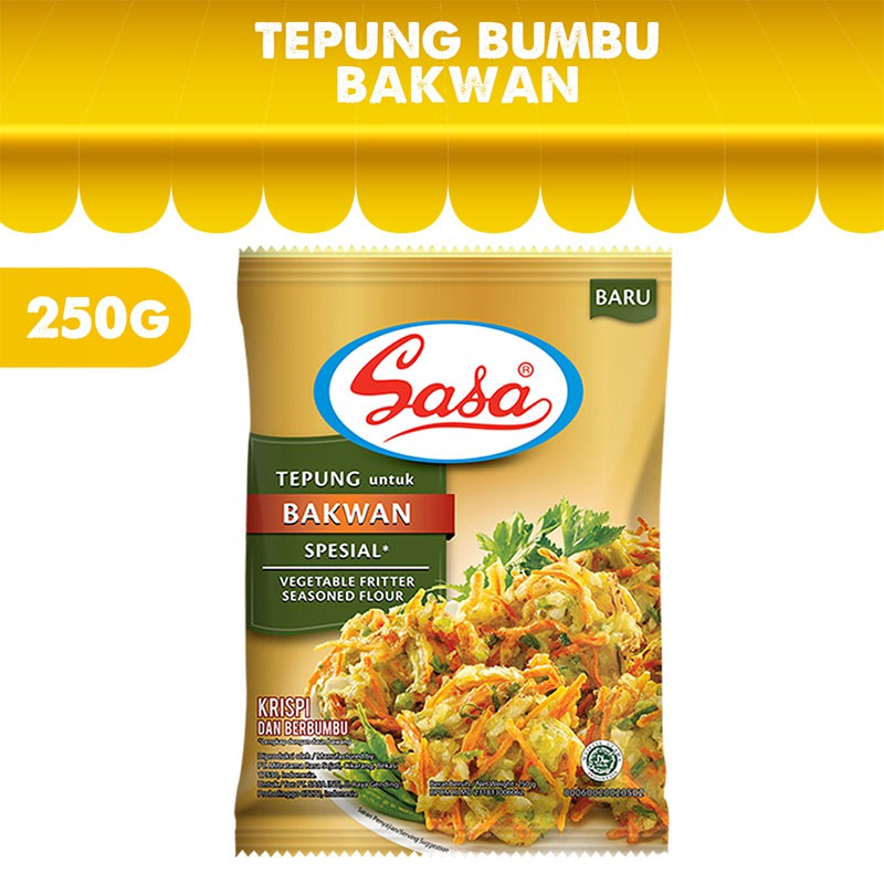 

[HeMart] Sasa Tepung Bakwan Spesial 250G / Bahan pokok