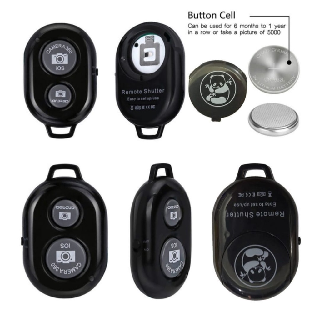 TOMSIS BLUETOOTH SELFI SHUTTER REMOTE CONTROL BLUETOOTH