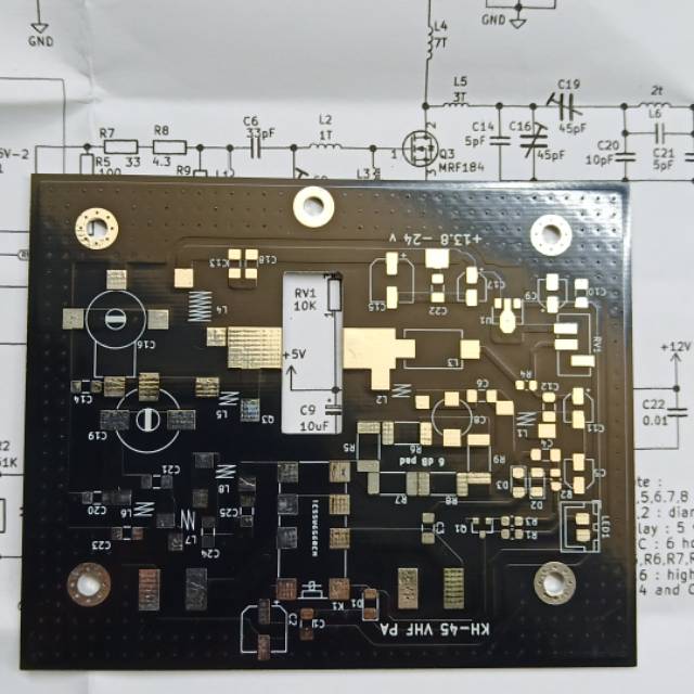 PCB boster VHF 30watt