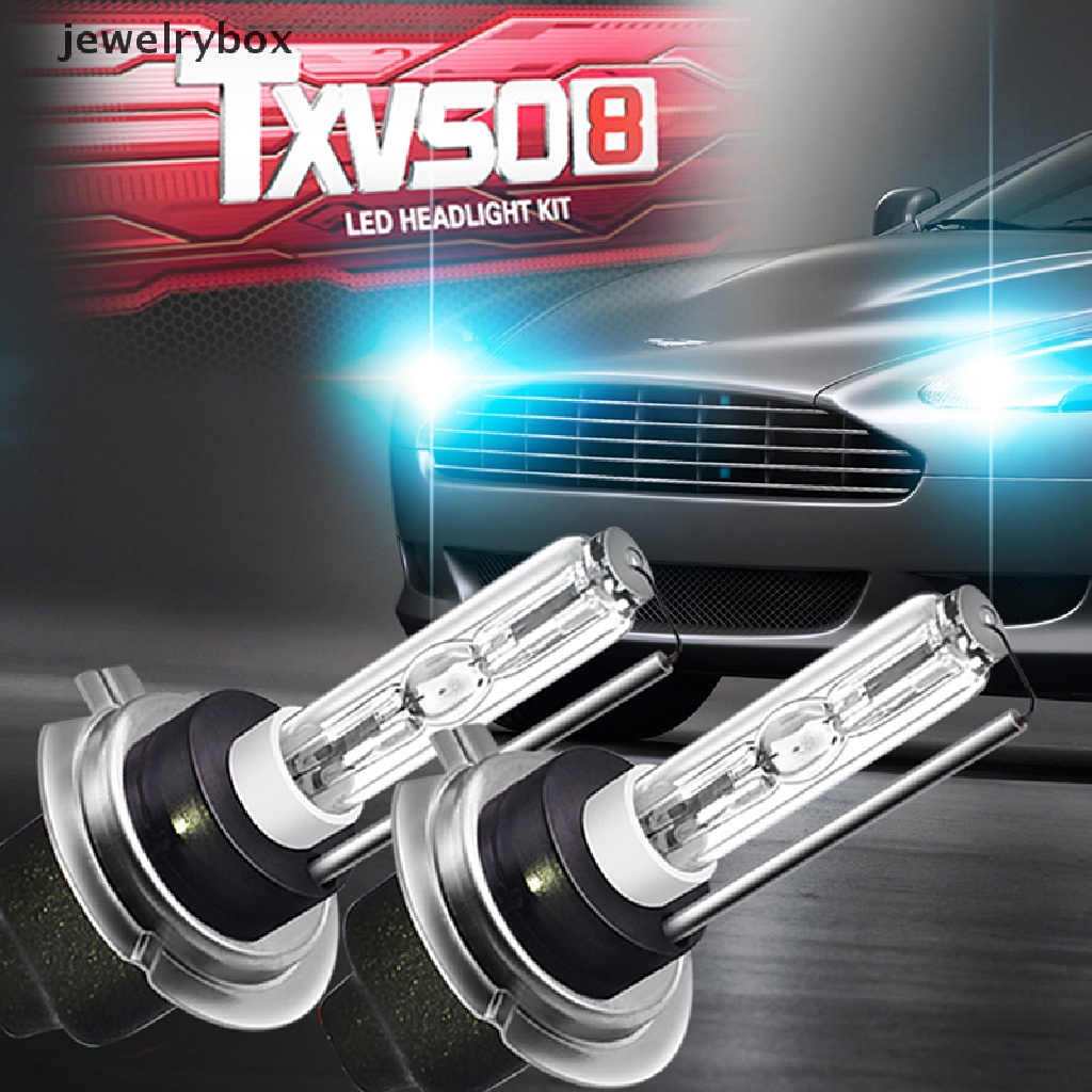 (Box) 2x Lampu Xenon H7 HID 55W 12V 5000K 6000K 8000K 10000K 12000K Untuk Lampu Depan Mobil