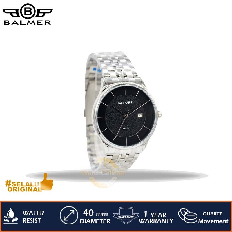Jam Tangan Balmer B.7949MS Black Original Murah