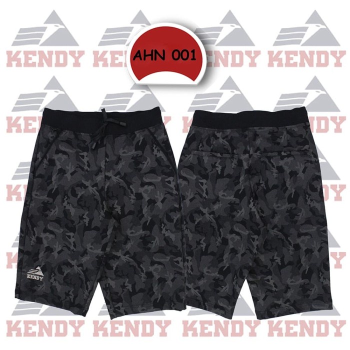 Celana Pendek Celana Pendek Pria Army Kendy AHN 001 Bahan Kaos - s (B7W5) Celana Pendek Army Pinggan