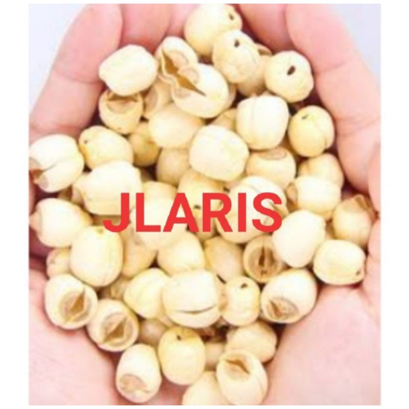 

biji teratai / lotus seed/ lien zi import dari singapore 500 g