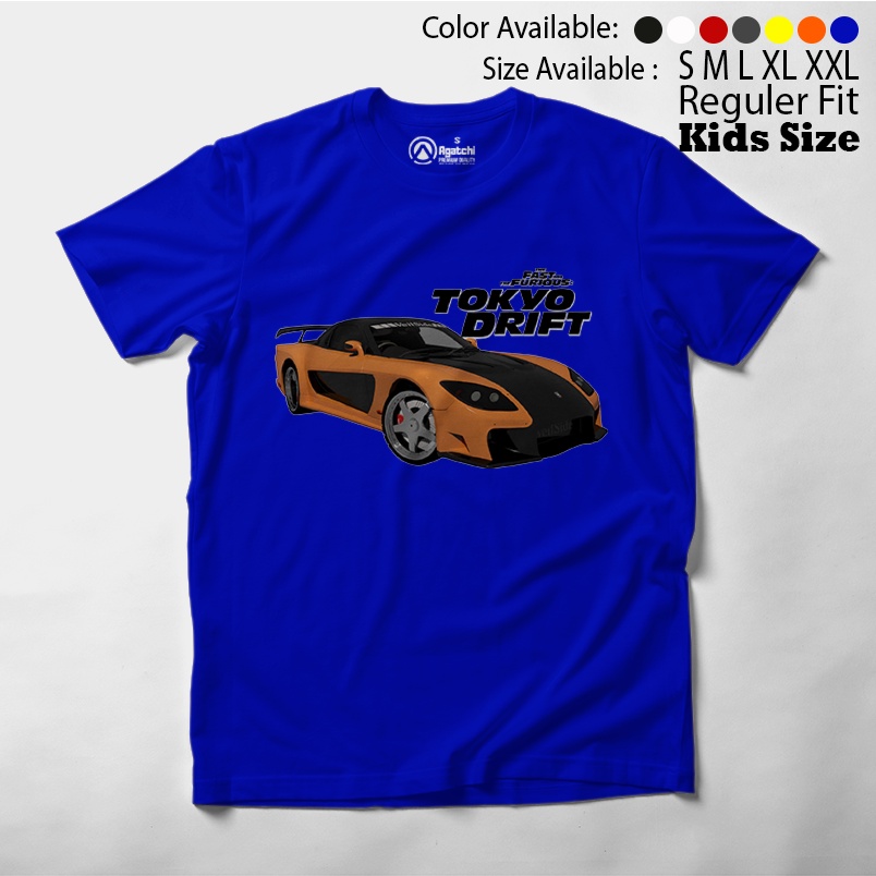 Baju Anak / Kaos Atasan Anak / Kids T Shirt Tokyo Drift