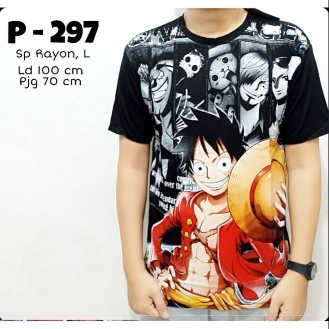 Jual KAOS GAMBAR ANIMASI | Shopee Indonesia