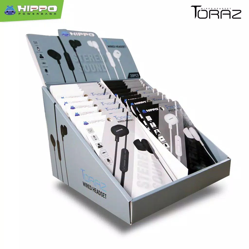 Hippo Headset Headset  Stereo Sound Toraz Wired Garansi Resmi HIPPO