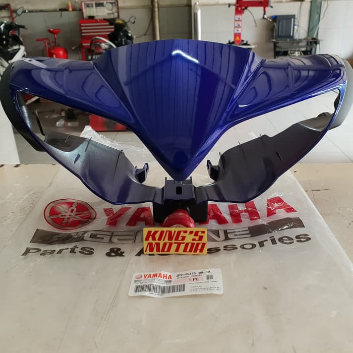 BATOK DEPAN JUPITER Z BURHAN (2P2) BIRU ASLI YAMAHA