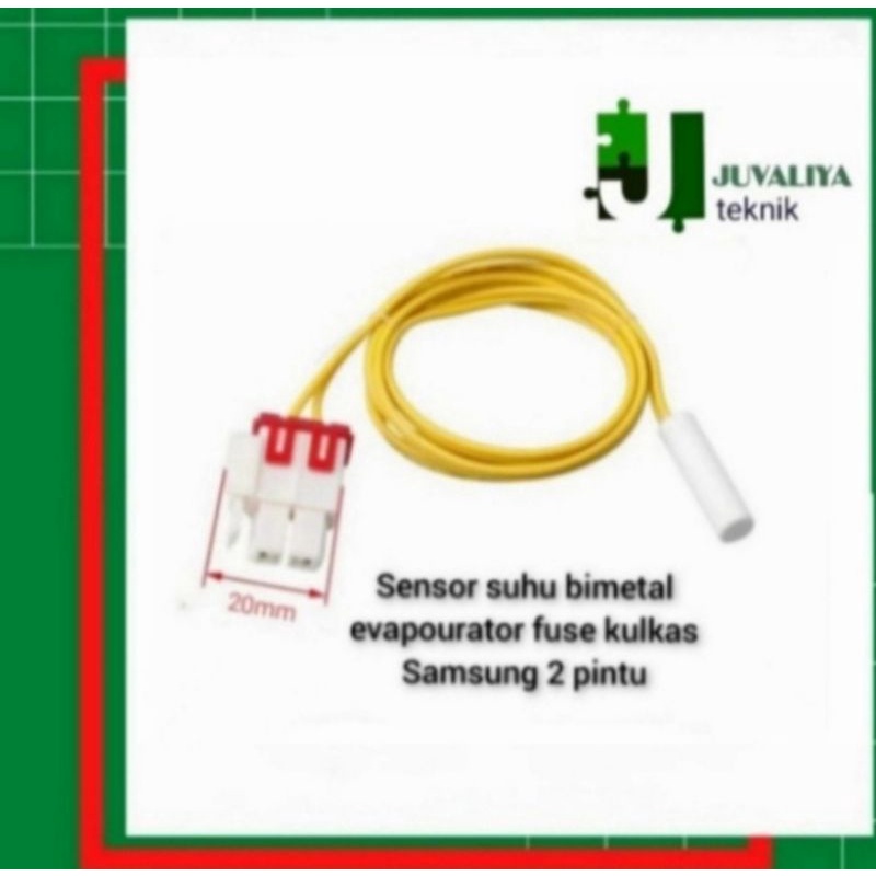 Sensor suhu bimetal evaporator fuse kulkas Samsung 2 pintu