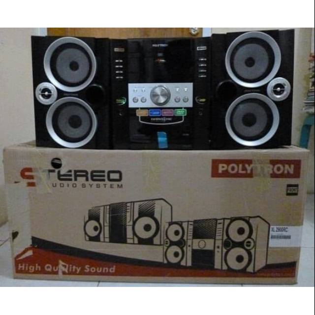 Polytron Mini Compo Hifi XL 2900 RC Hitam_garansi resmi