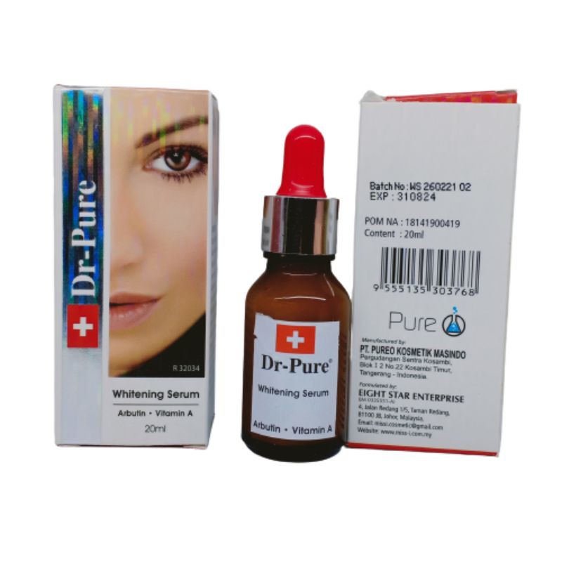 SERUM DR PURE ORIGINAL BPOM // Serum Whitening drpure