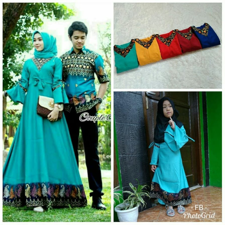 SALE GROSIR BATIK COUPLE GAMIS BALOTELI