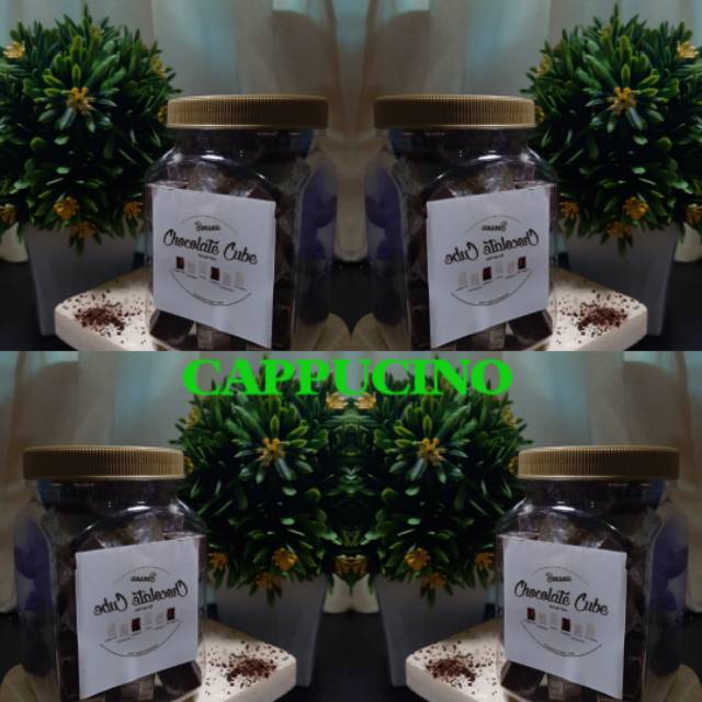 

Coklat cappucino Chocolate cube isi 50pcs