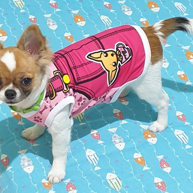 ☟ [satuan] Baju Doggie untuk Anjing Kecil Chihuahua Pomeranian - Motif B ✷