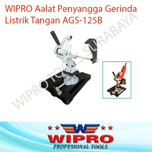 Penyangga Gerinda Listrik Tangan Dudukan Stand Grinder WIPRO AGS-125B