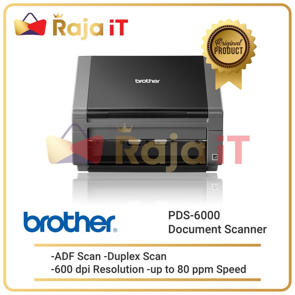BROTHER Scanner PDS6000 Document Scanner Brother PDS 6000 80 PPM