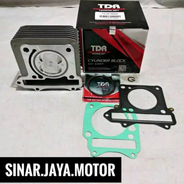 Block blok seher TDR fu 150 - satria 150 66mm brou up 66mm sekapaket komplit