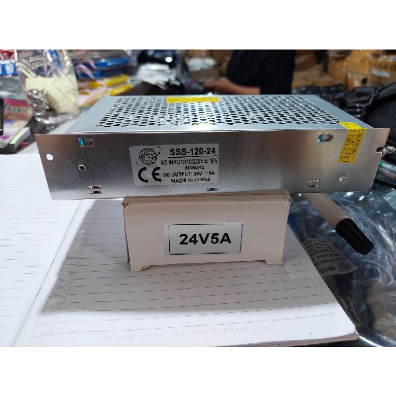 power supply 24 v 5a bodi besar