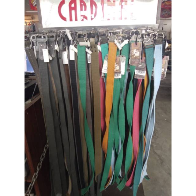 Gesper kanvas cardinal