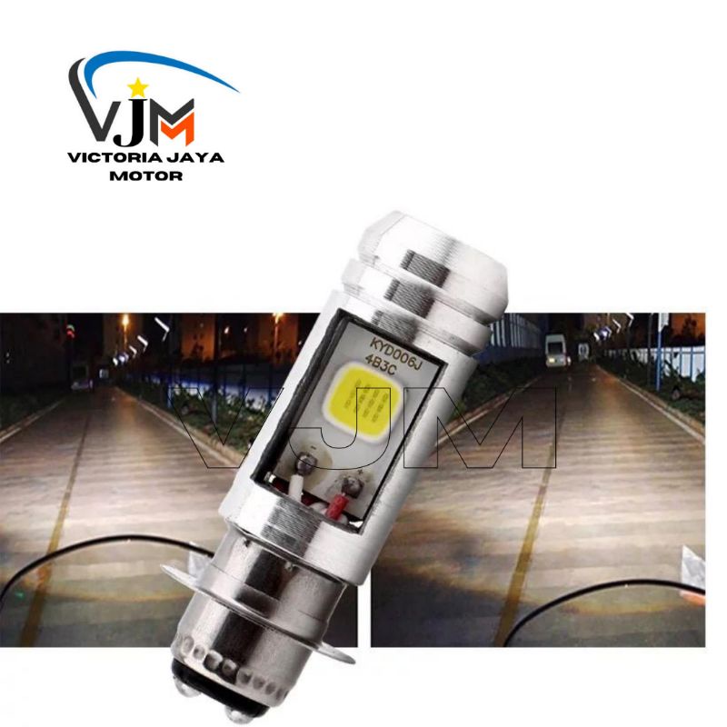 lampu led H6 2 sisi Flip Led / Lampu Utama Motor