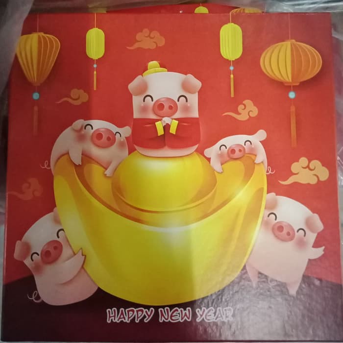

KADO PERNIKAHAN Box Sekat Nastar / Box Nastar / Box Imlek ADWA WAW