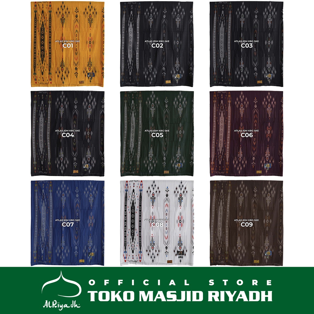 Sarung Atlas Motif Idaman Kembang BHS SKE