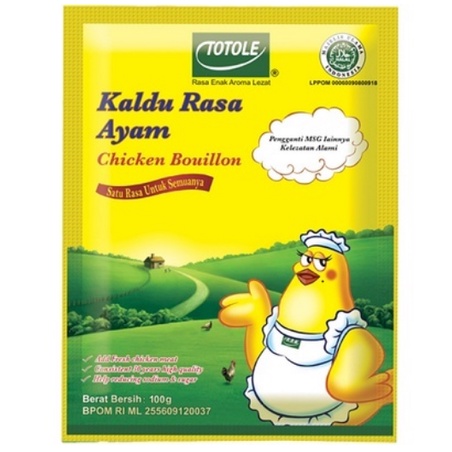 

Totole Kaldu Rasa Ayam Chiken Bouillon 100g