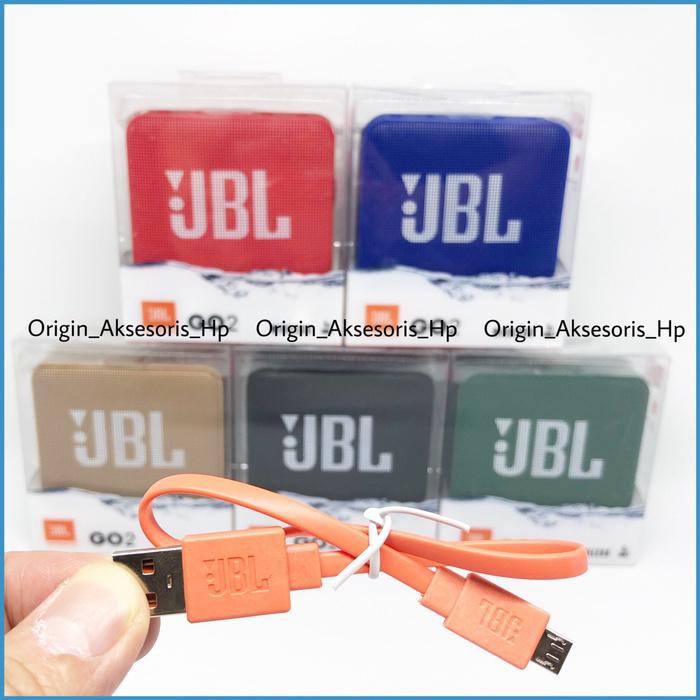 Jbl Speaker Go 2 Speaker Bluetooth Jbl Go 2 Mini - Biru