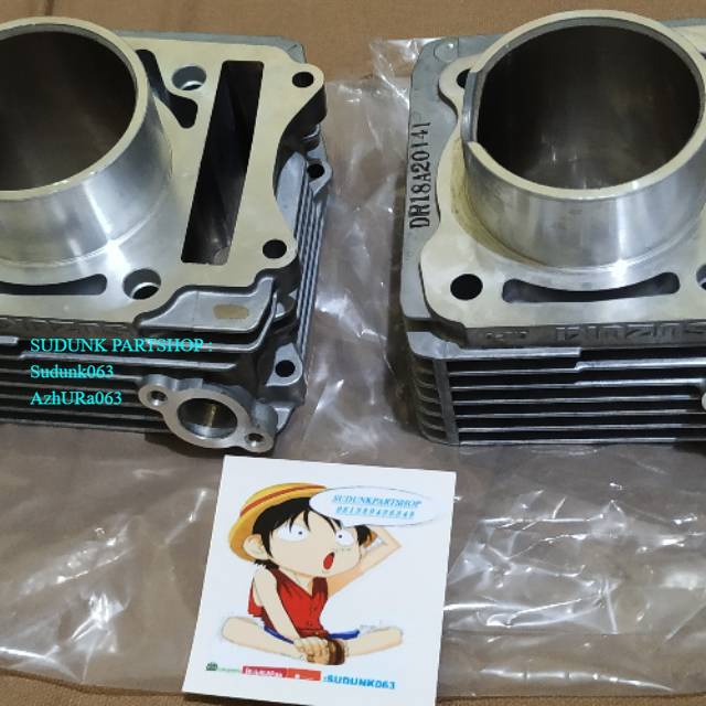 Blok silinder piston blok seher Satria Fu 150 ori