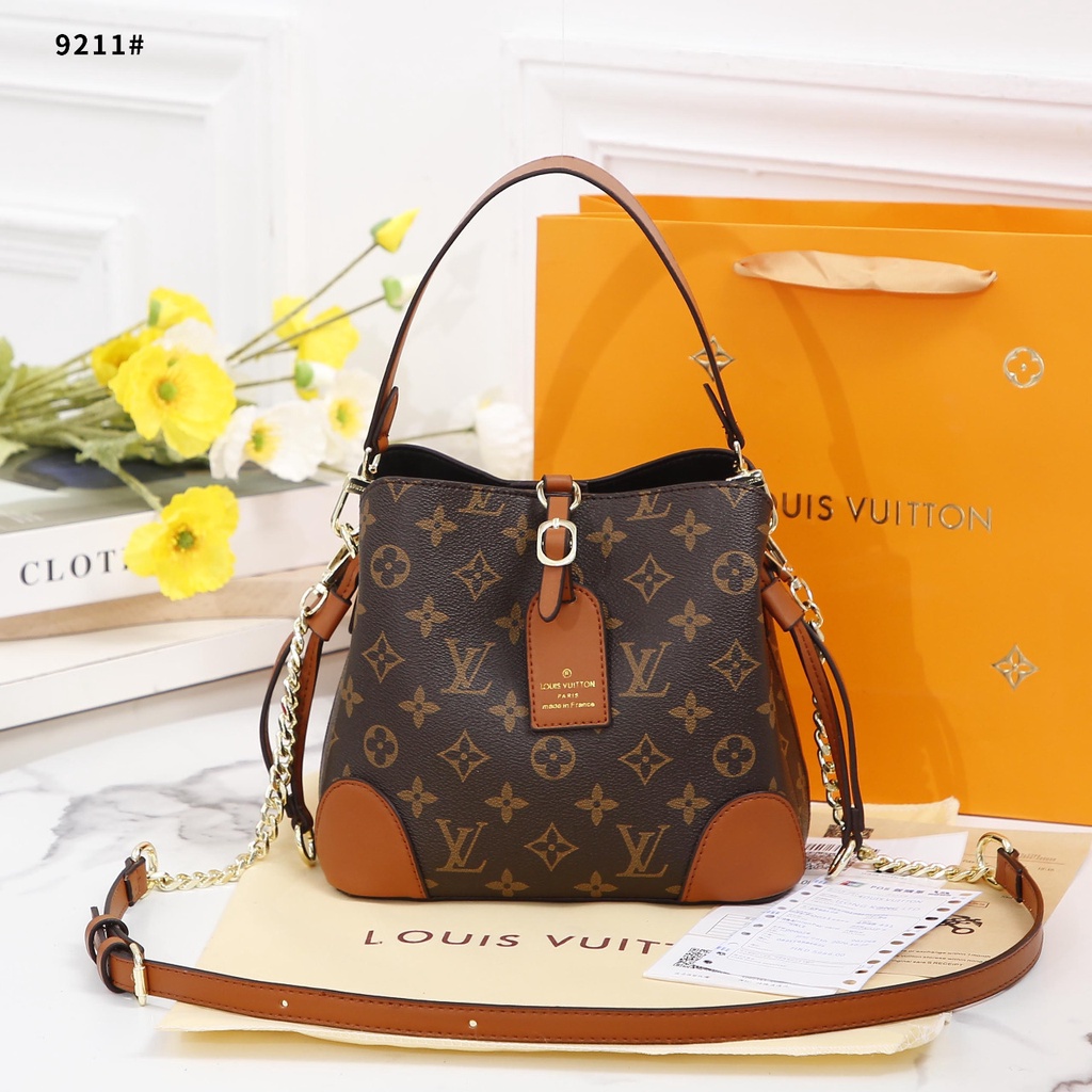 Louis Vuitton Nano Bucket Bag in Monogram 9211